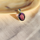Mysa Amethyst Silver 925 Pendant