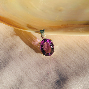 Zhen Amethyst Silver 925 Pendant