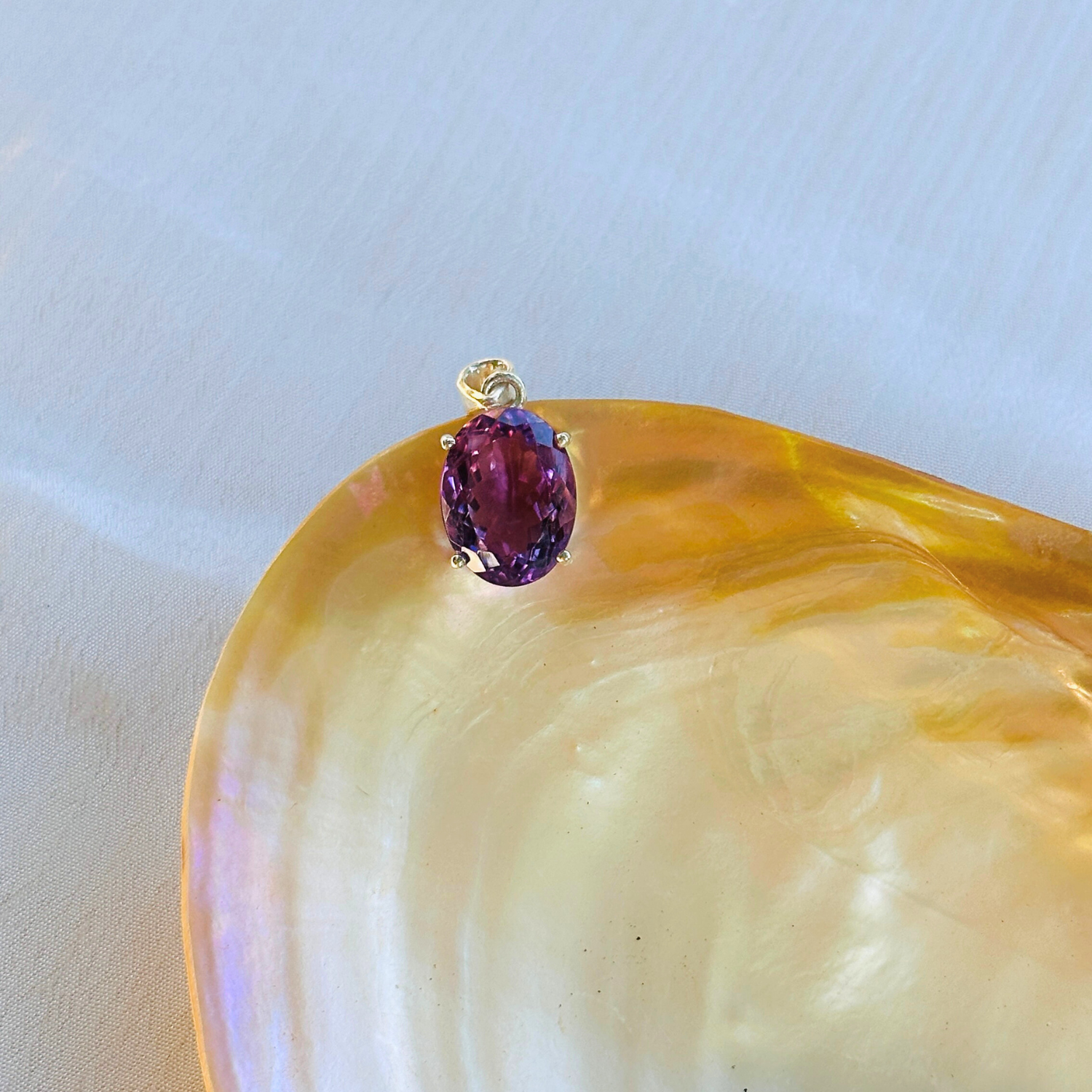 Zhen Amethyst Silver 925 Pendant