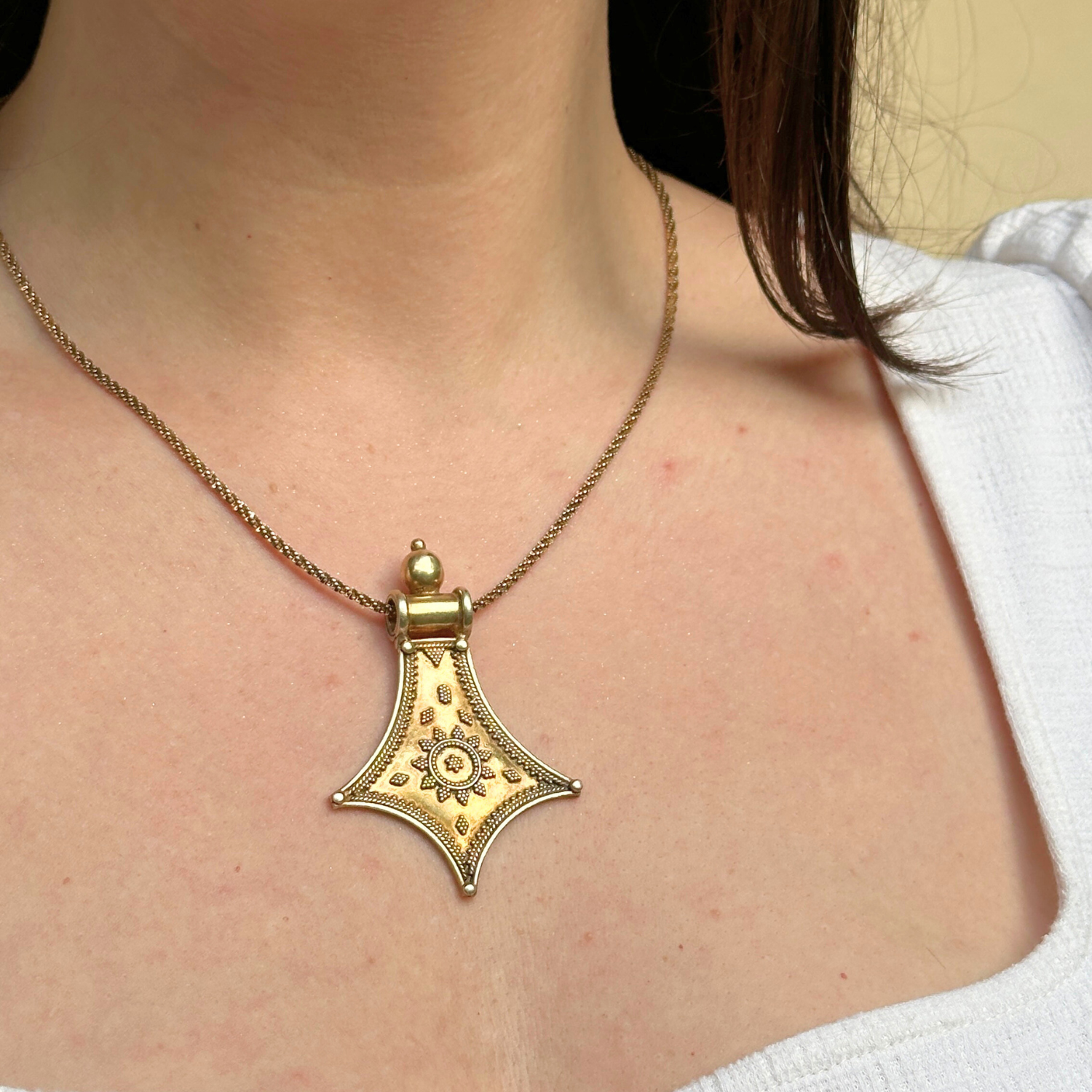 Elix Gold Plated Silver 925 Pendant