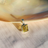 Zivra Lemon Quartz Silver 925 Pendant