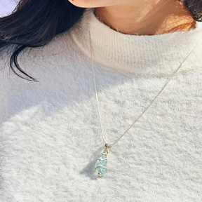 Syla Aquamarine Silver 925 Pendant