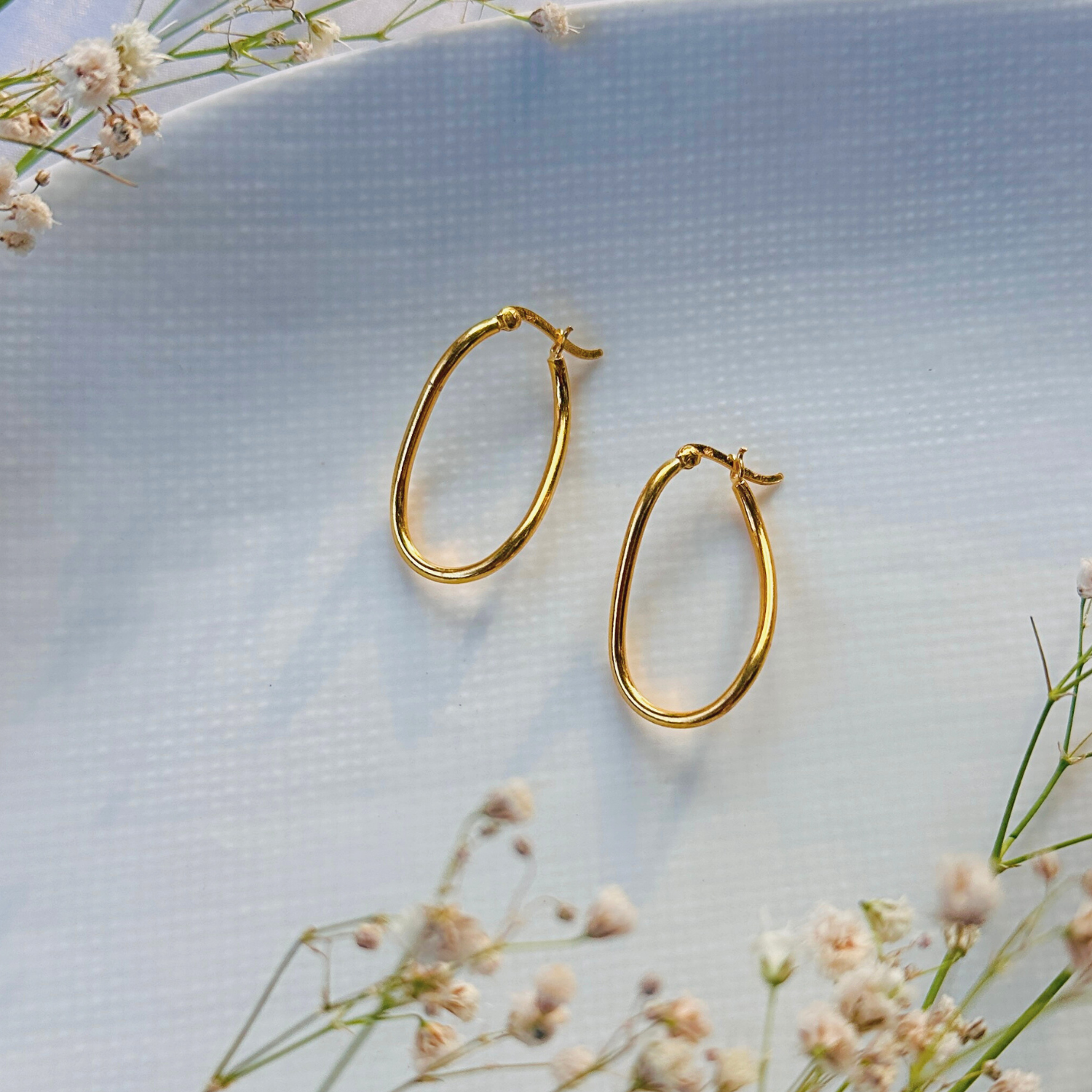 Vion 18k Gold Plated Silver 925 Earrings