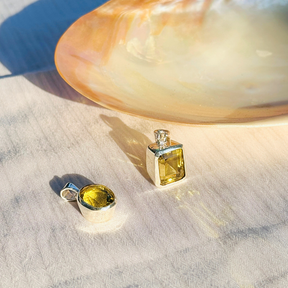Zivra Lemon Quartz Silver 925 Pendant