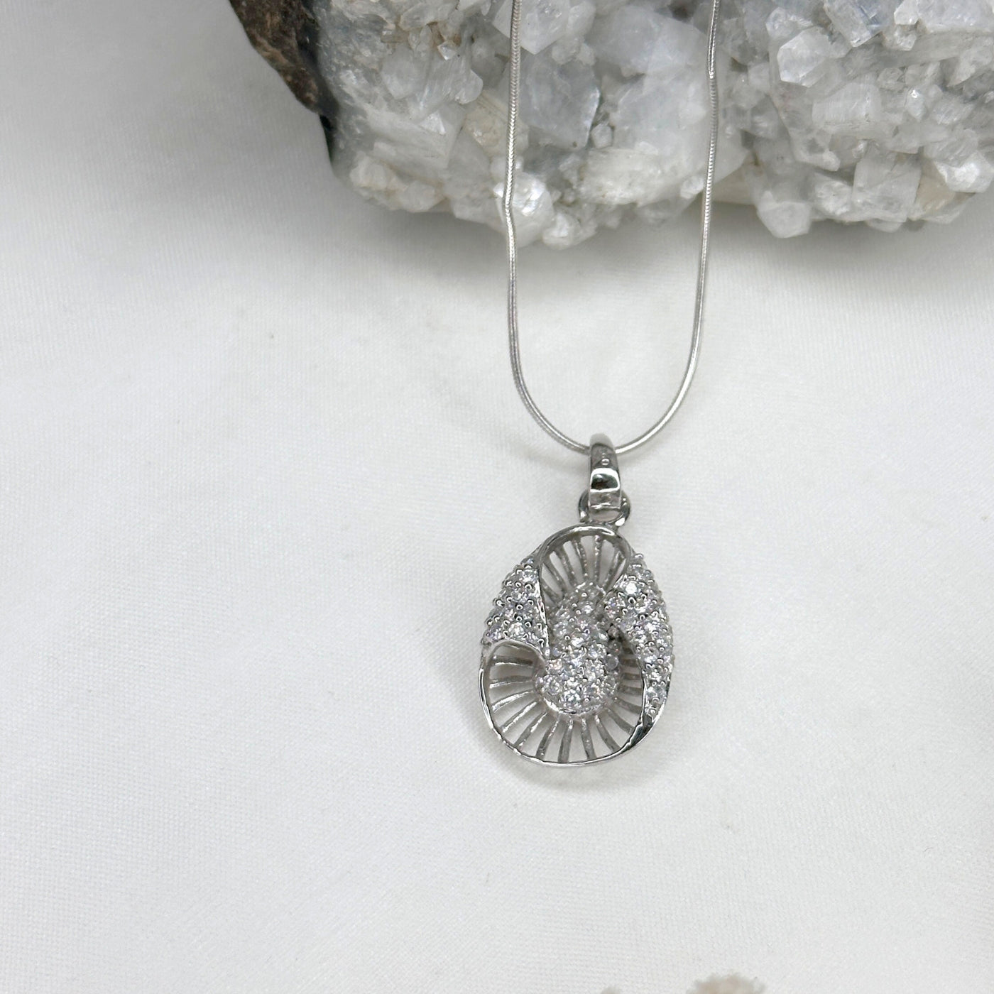 Maris Diamond Silver 925 Pendant