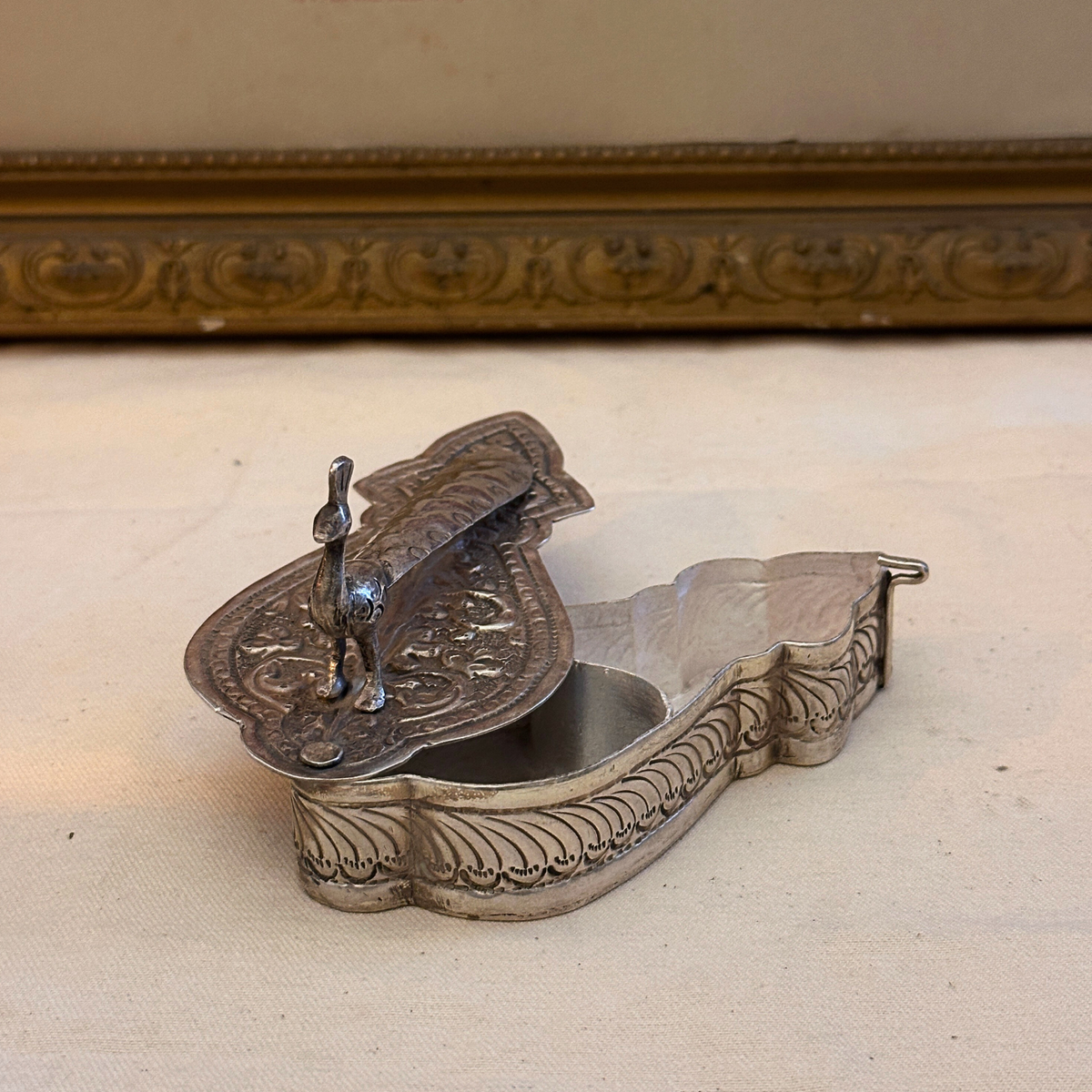 Warini Silver 925 Engraved Chopda box