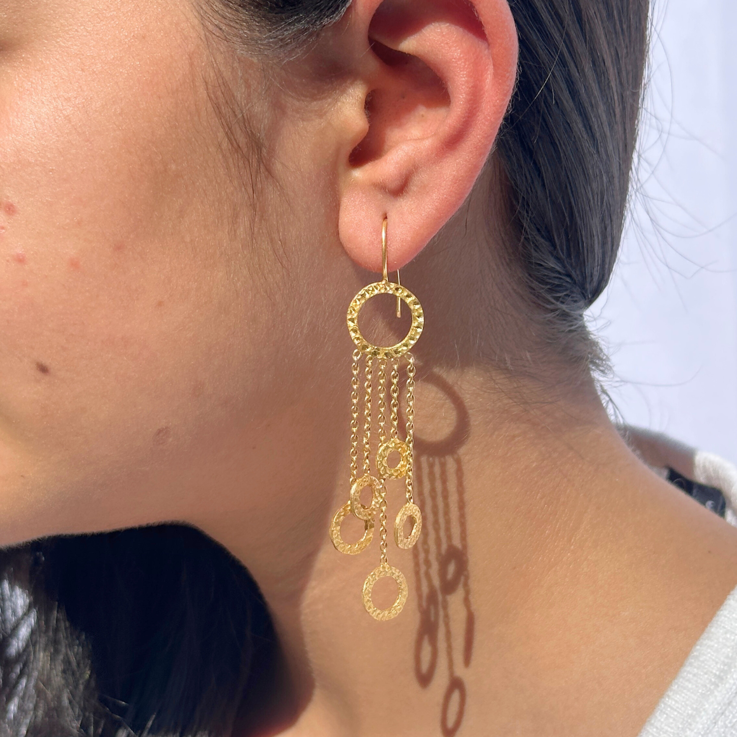 Ziya 18k Gold Plated Silver 924 Earrings