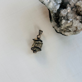 Brill Gun Metal Silver 925 Pendant