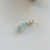 Syla Aquamarine Silver 925 Pendant