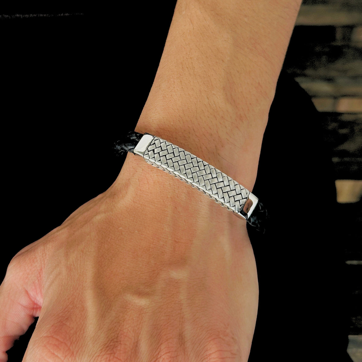 Levi Silver 925 Men's Bracelet