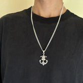 Hook Silver 925 Men's Pendant