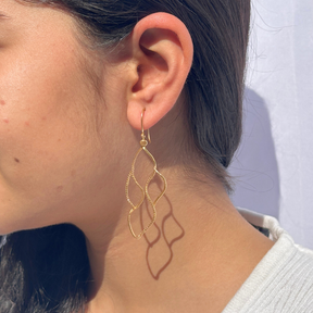 Lune 18k Gold Plated Silver 925 Earring