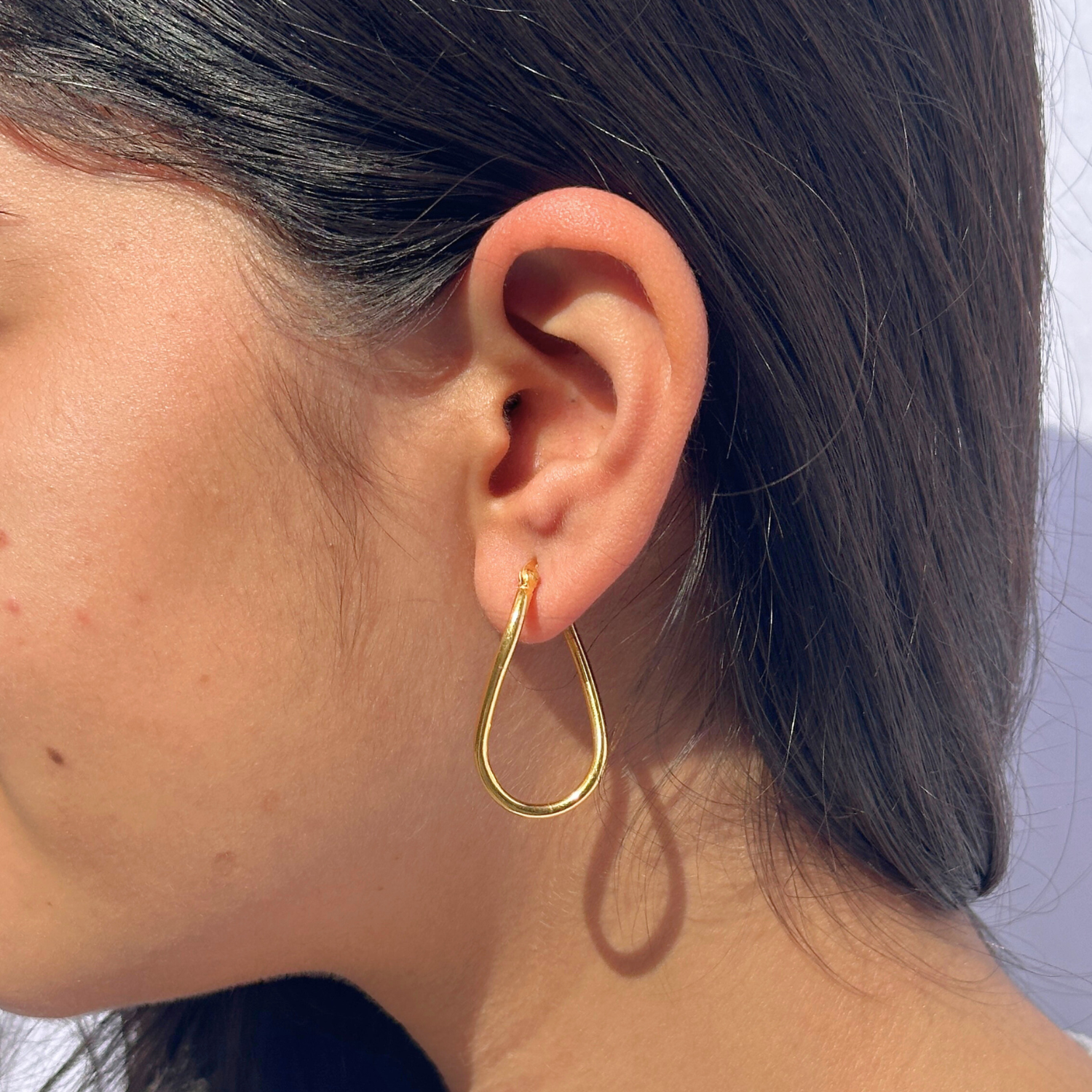 Vion 18k Gold Plated Silver 925 Earrings