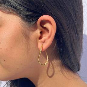 Vion 18k Gold Plated Silver 925 Earrings