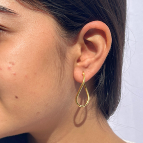 Vion 18k Gold Plated Silver 925 Earrings