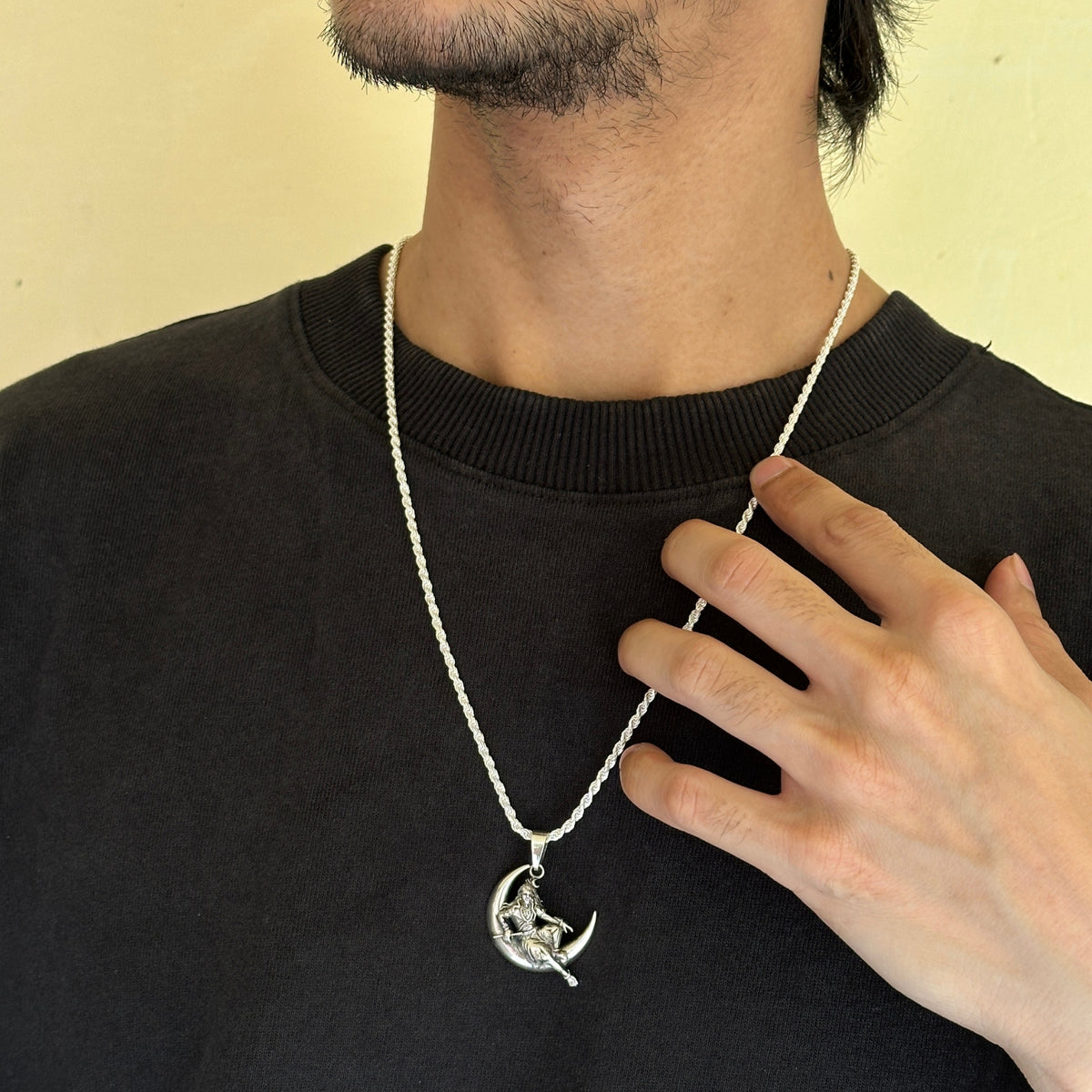 Shiv Silver 925 Men's Pendant