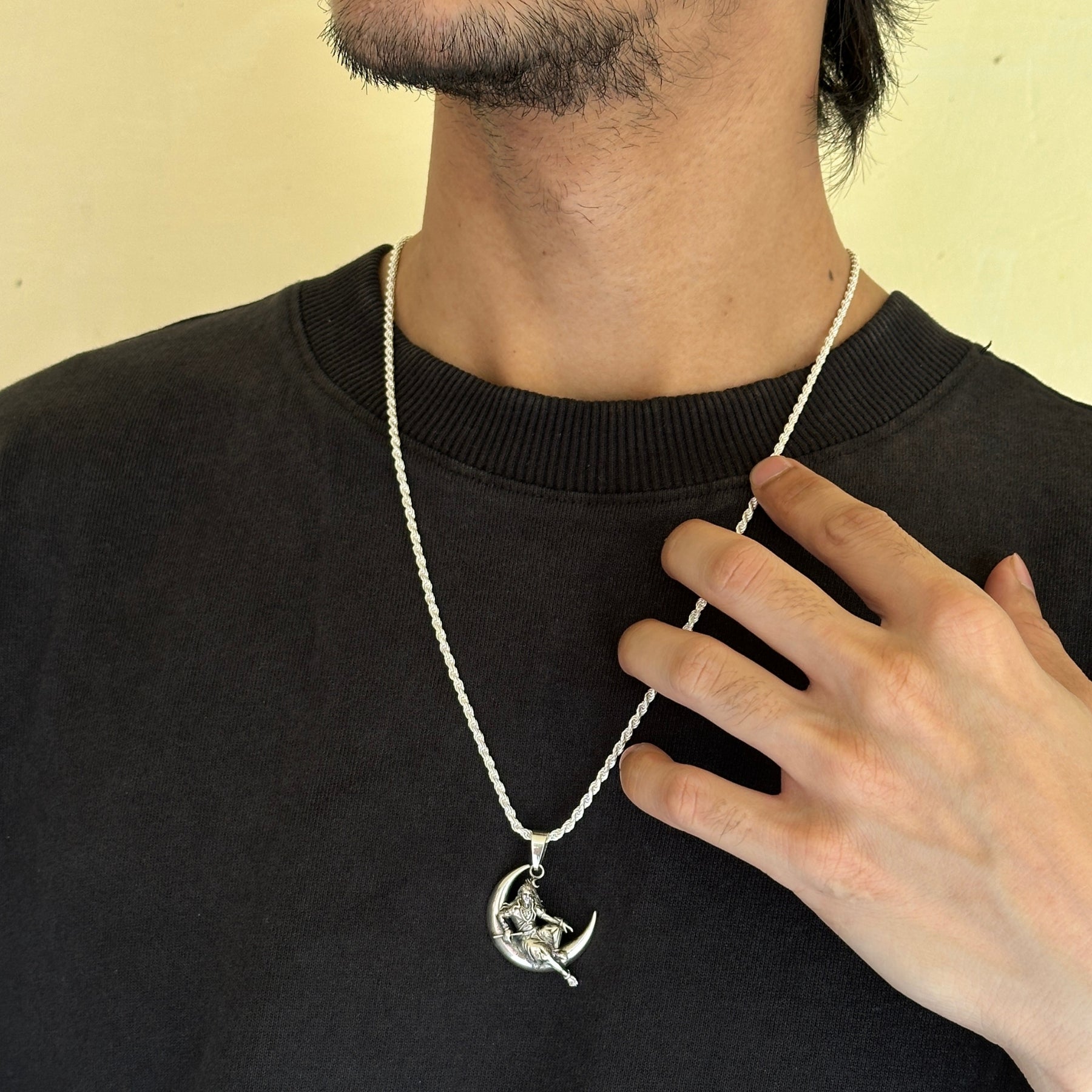 Shiv Silver 925 Men's Pendant