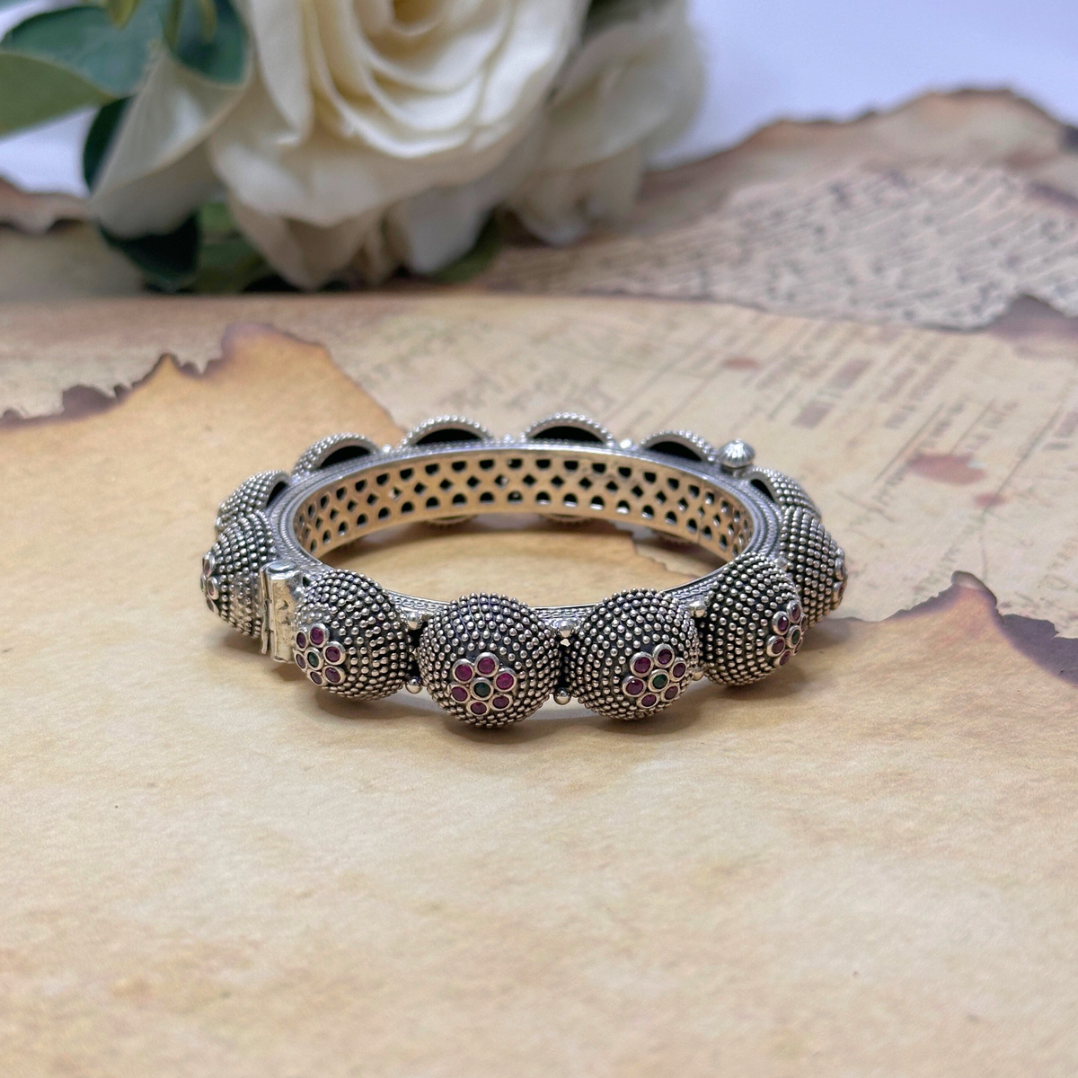 Kamala Traditional Silver 925 Bangle