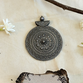 Exceptional sterling silver pendant