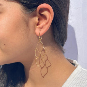 Lune 18k Gold Plated Silver 925 Earring