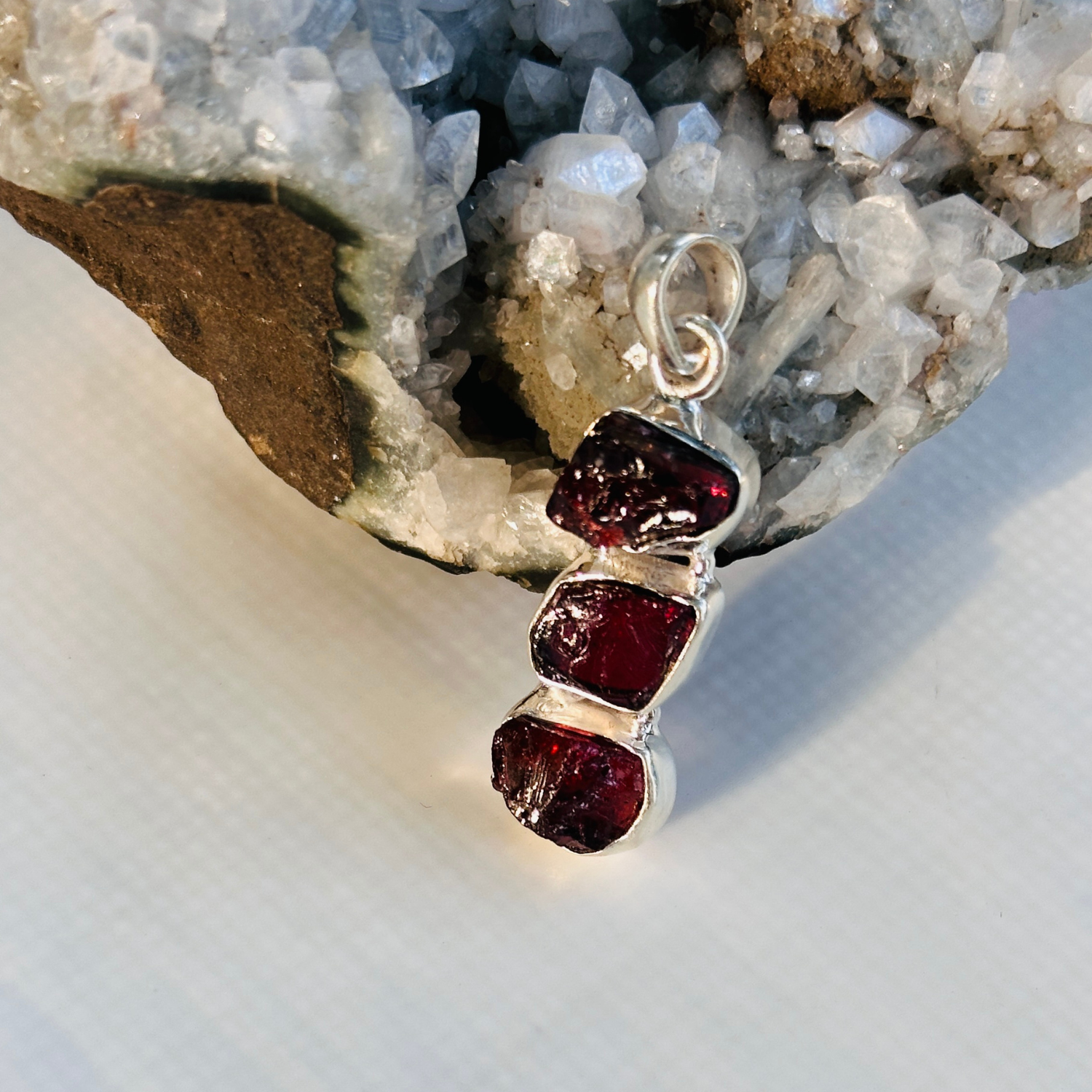 Orelia Multi stone Silver 925 Pendant