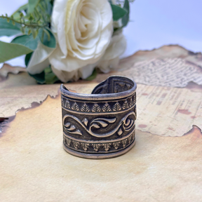 Kashvi Traditional Silver 925 Cuff Bangle