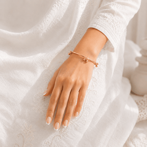 Ghunghru 18K Gold Plated Silver 925 Bangle