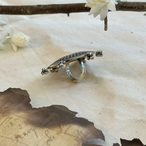 Ghungru Round Silver 925 Ring