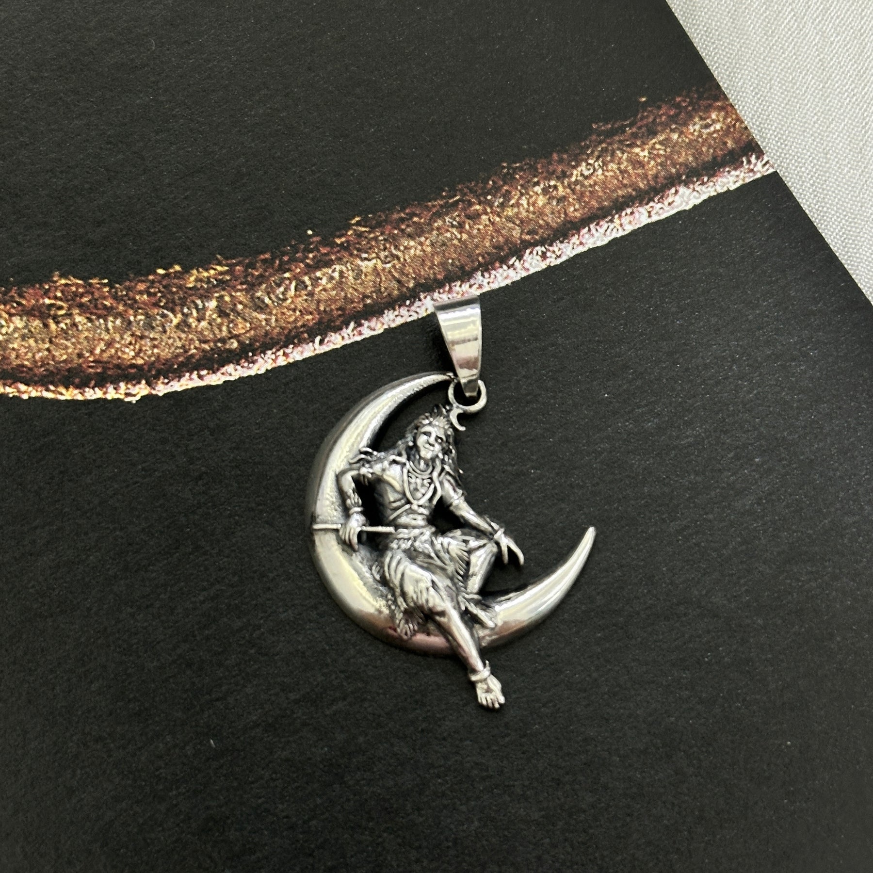 Shiv Silver 925 Men's Pendant