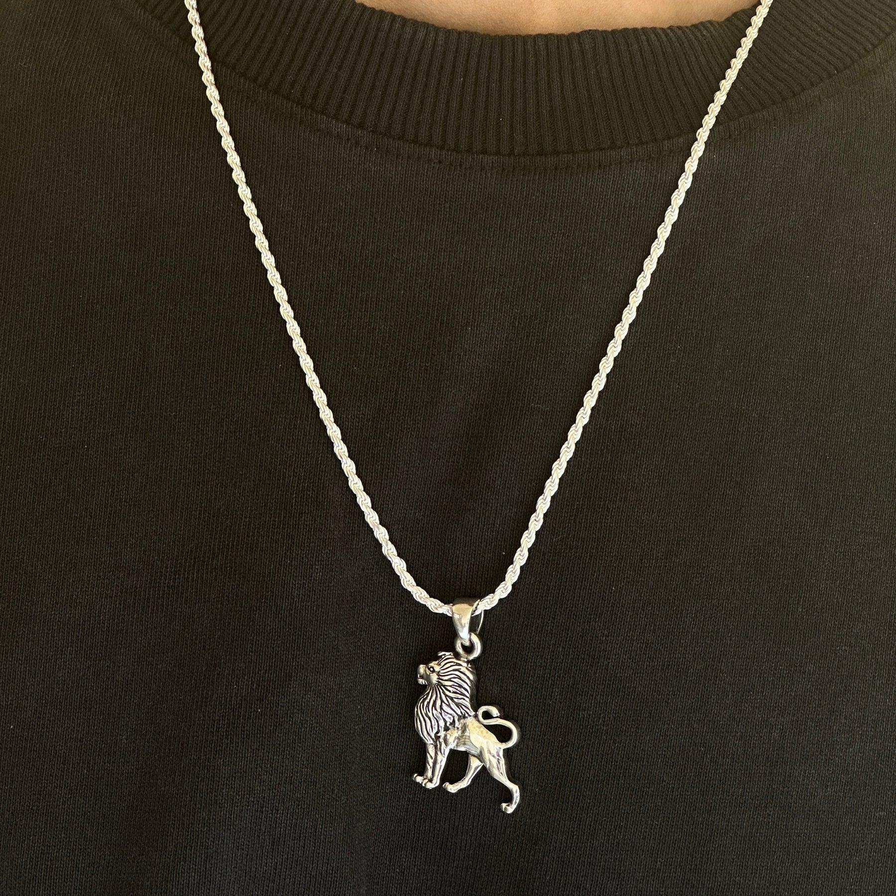 Mufasa Silver 925 Men's Pendant