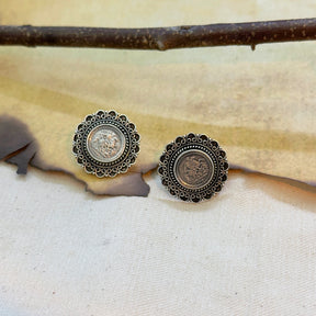 Eklavya Traditional Silver 925 Earrings