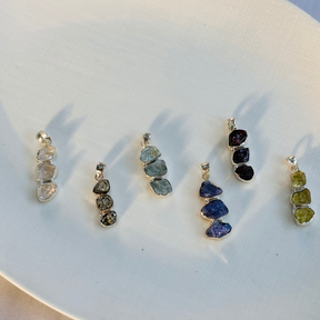 Orelia Multi stone Silver 925 Pendant