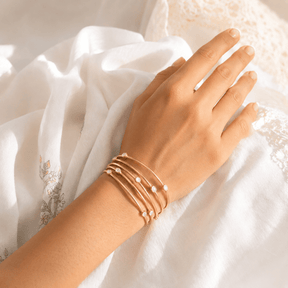 Sitara 18K Gold Plated Silver 925 Polki Bangle