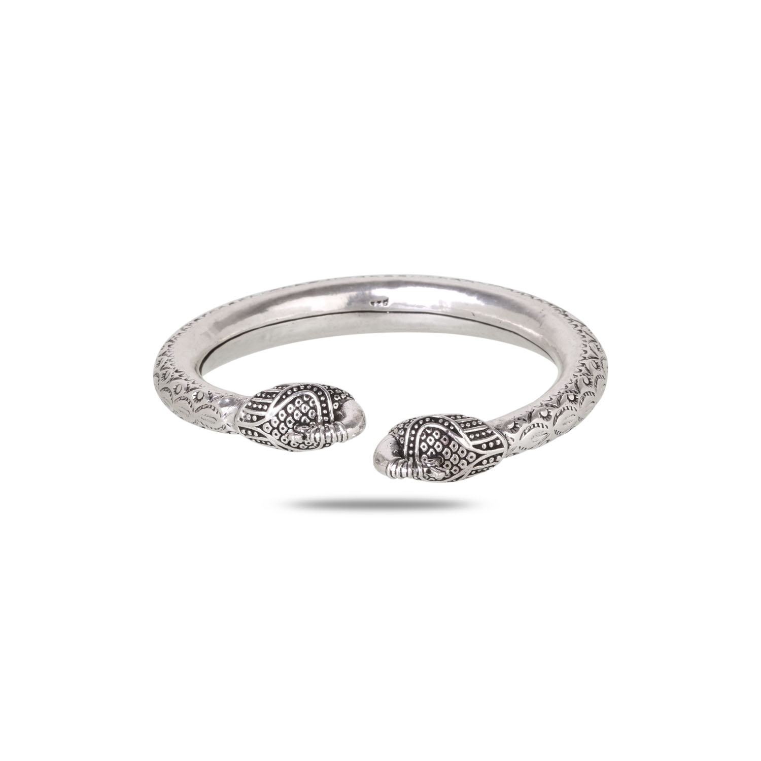 Dyuti Peacock Silver 925 Bangle