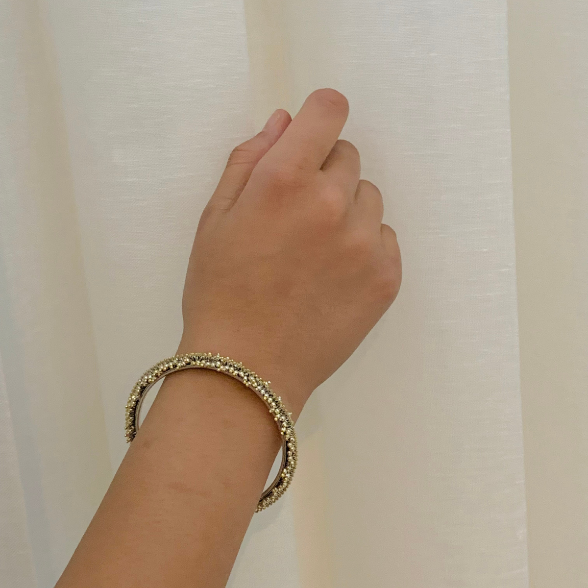 Vaidehi Gold Plated Silver 925 Bangle