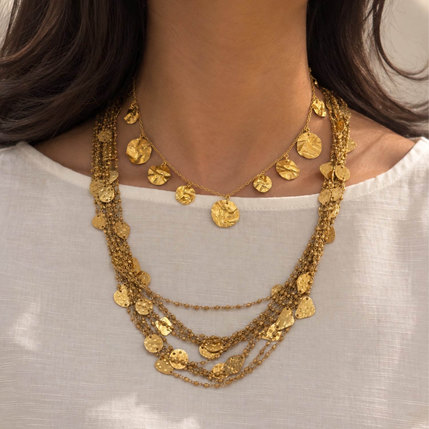 Aurum Gold Plated Silver 925 Necklace