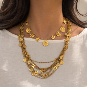 Aurum Gold Plated Silver 925 Necklace