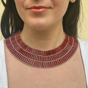 Ara Coral Silver 925 Necklace