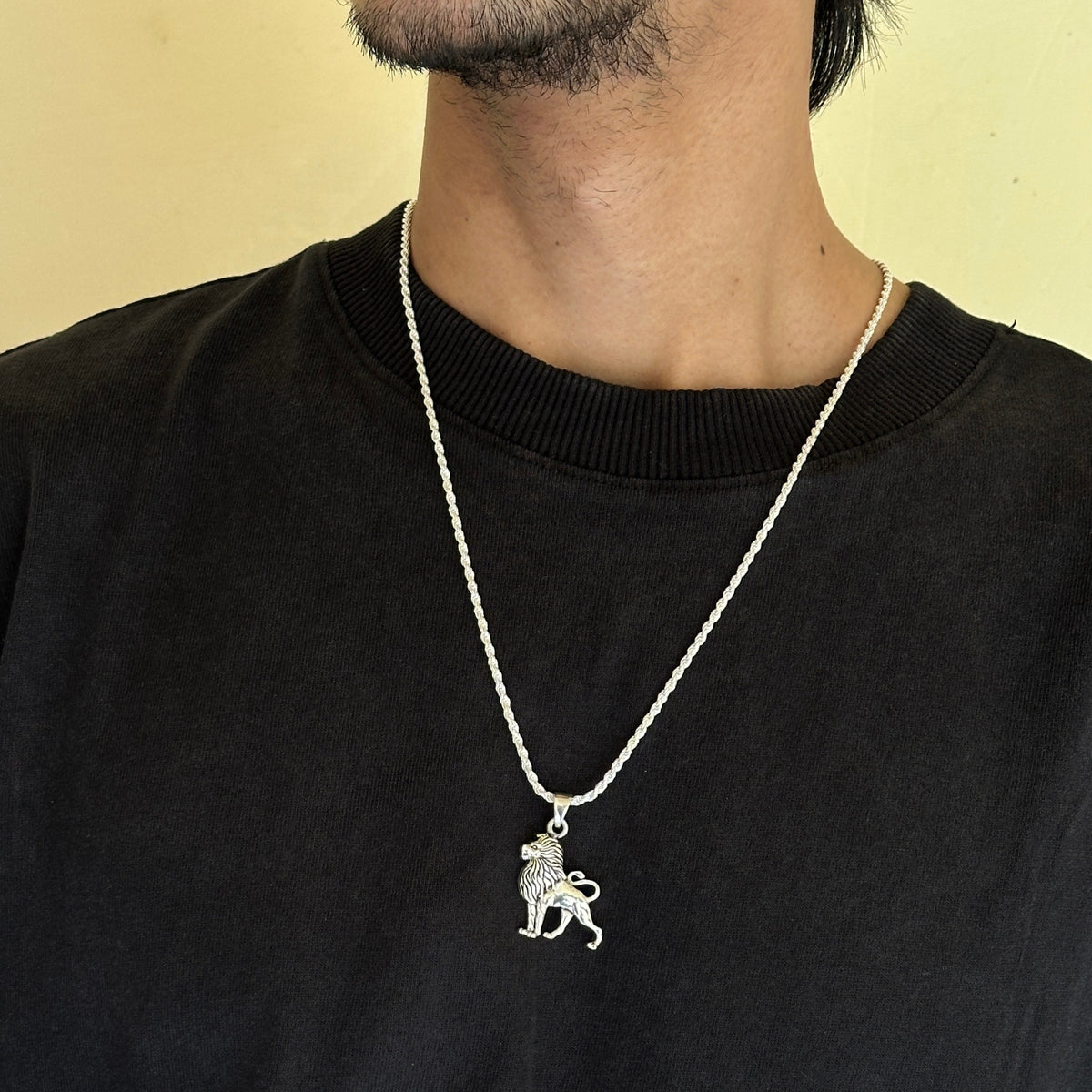 Mufasa Silver 925 Men's Pendant