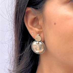 Devyan  Traditional Silver 925 Earrings