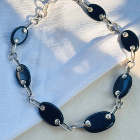 Kuro Black Onyz Silver 925 Necklace