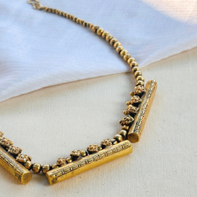 Shravi Gold Plated Silver 925 Necklace