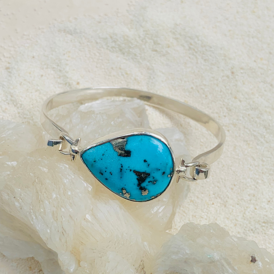 Brine Turquoise Silver Bracelet