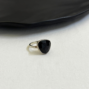 Kael Black Onyx Silver 925 Ring