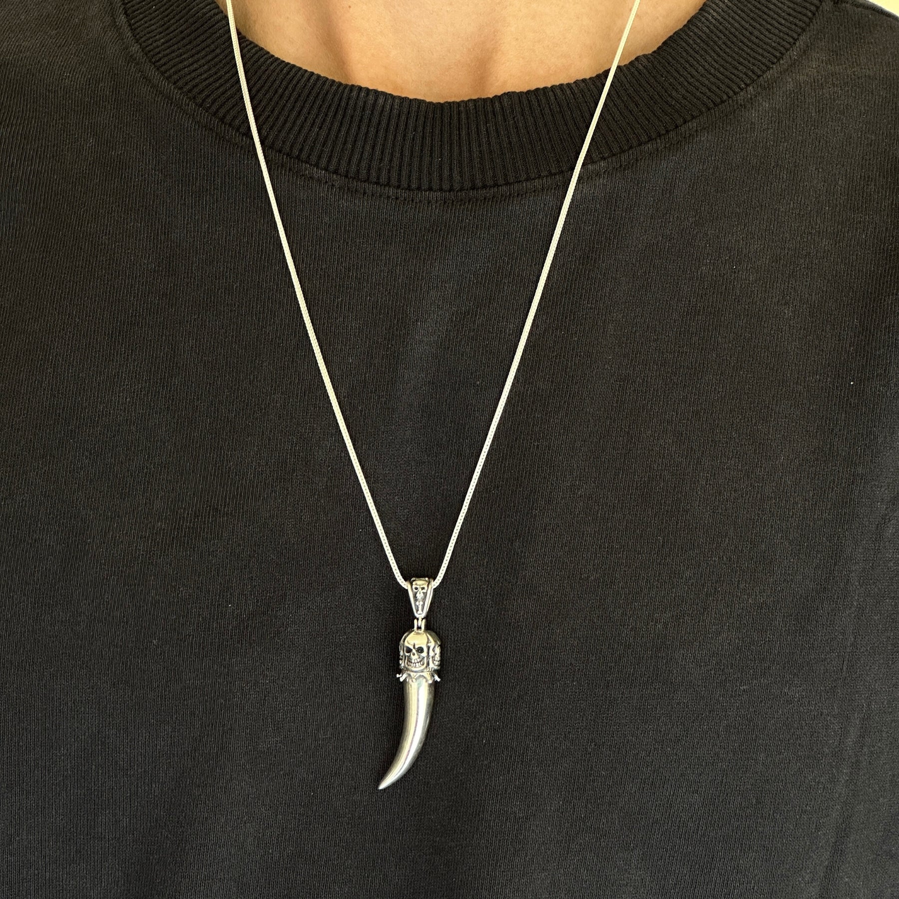 Canine Silver 925 Men's Pendant