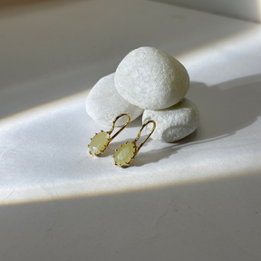 Sio Sapphire 18k Gold Plated Silver 925 Earrings