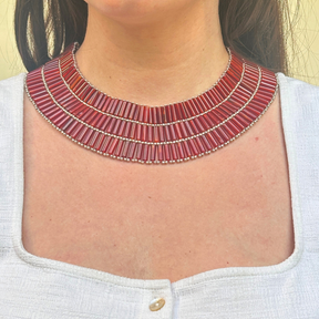 Ara Coral Silver 925 Necklace