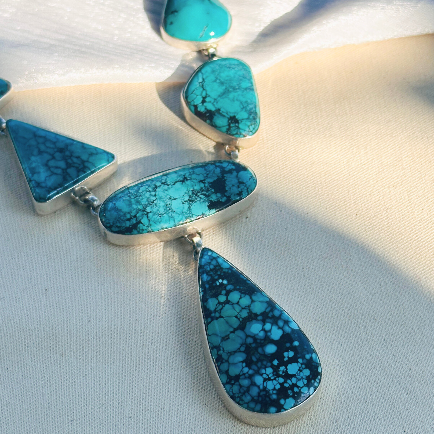 Riha Turquoise Silver 925 Necklace