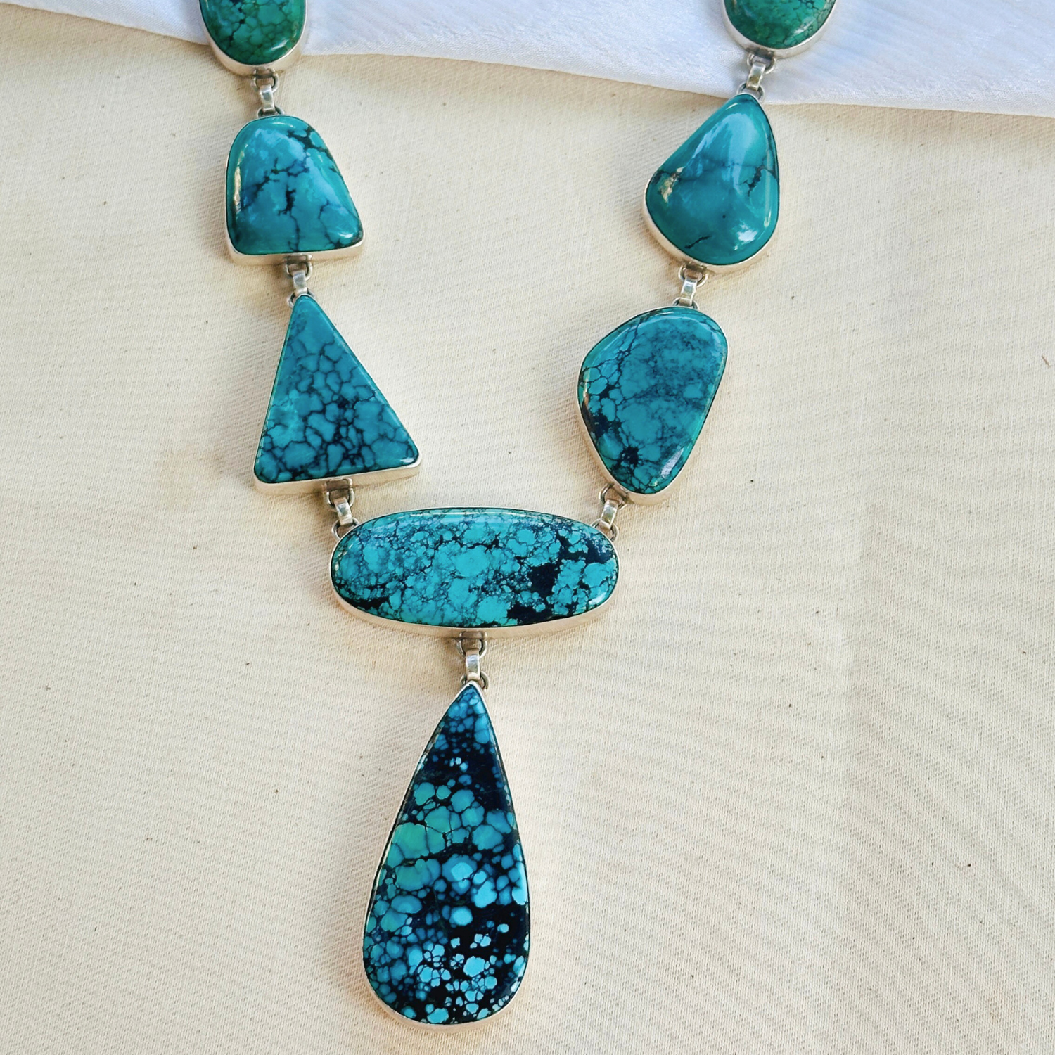 Riha Turquoise Silver 925 Necklace