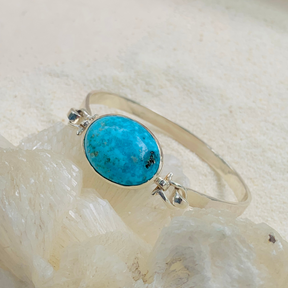 Cave Turquoise 925 Silver Bracelet